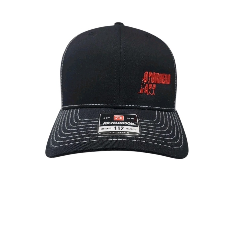 Richardson Trucker Hat Motorhead Logo Snap Back New Original‎ 112